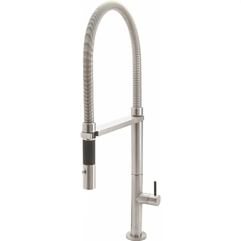 Culinary Pull-Out Kitchen Faucet with Button Sprayer