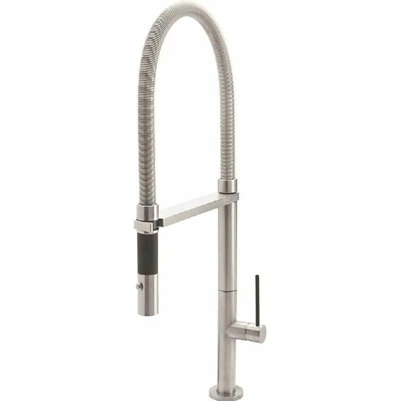 Culinary Pull-Out Kitchen Faucet with Button Sprayer