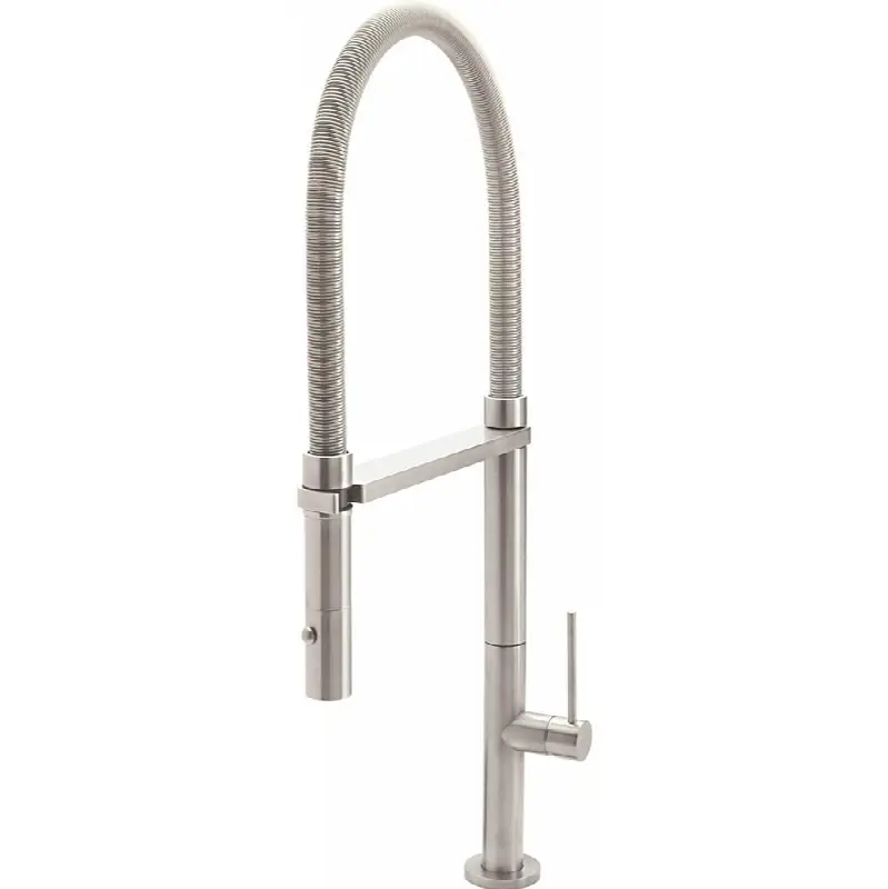 Culinary Pull-Out Kitchen Faucet with Button Sprayer