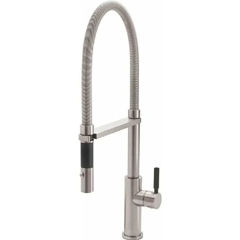 Culinary Pull-Out Kitchen Faucet with Button Sprayer