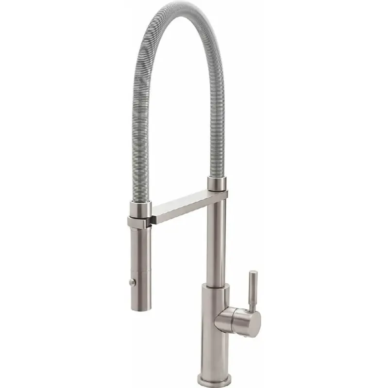 Culinary Pull-Out Kitchen Faucet with Button Sprayer