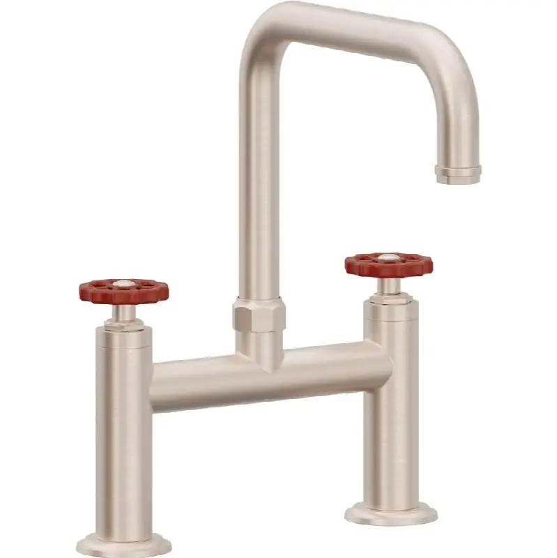 Bridge Kitchen Faucet - Quad Spout