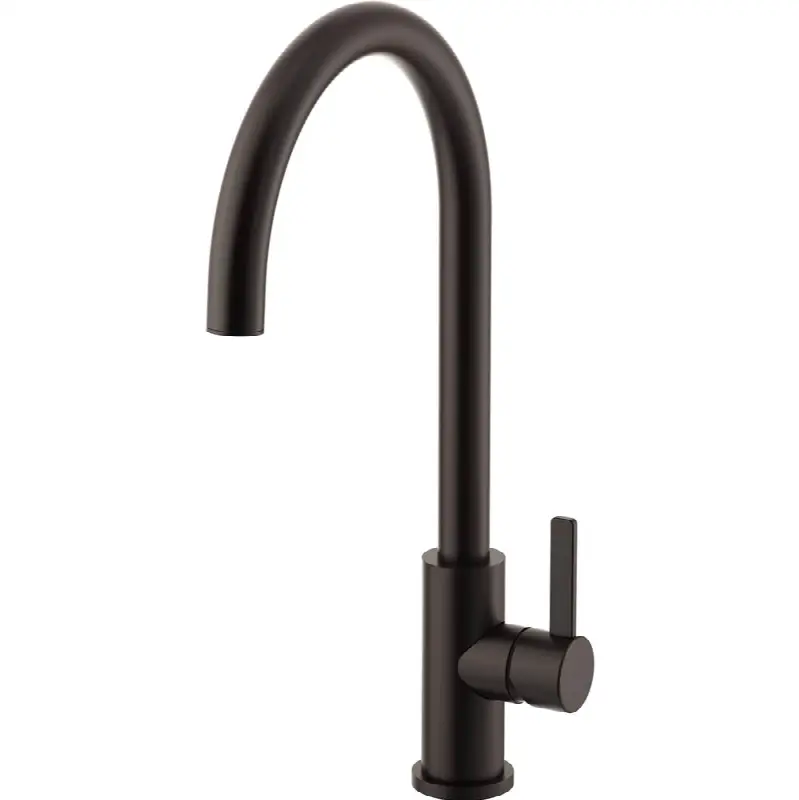 Stationary Kitchen Faucet - High Arc Spout