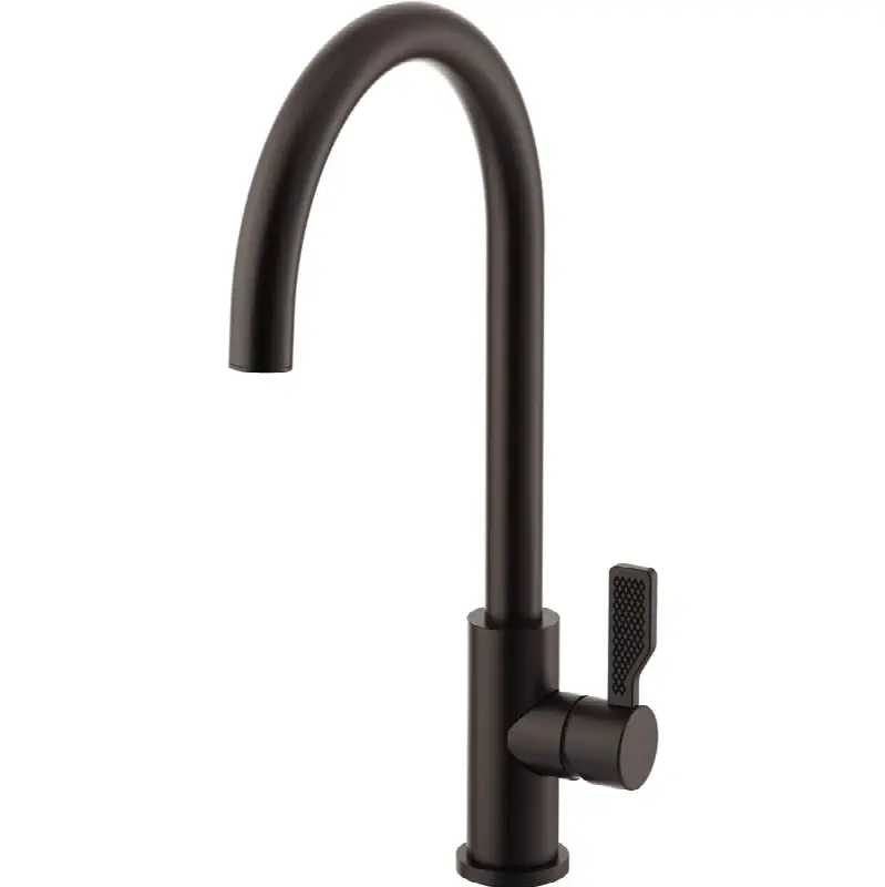 Stationary Kitchen Faucet - High Arc Spout