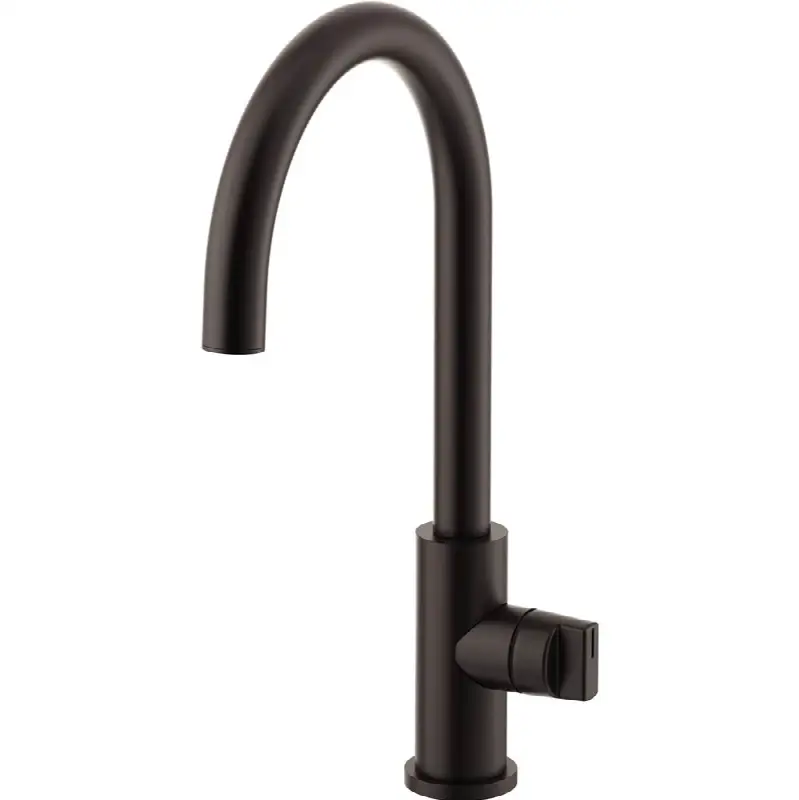 Stationary Kitchen Faucet - Low Arc Spout