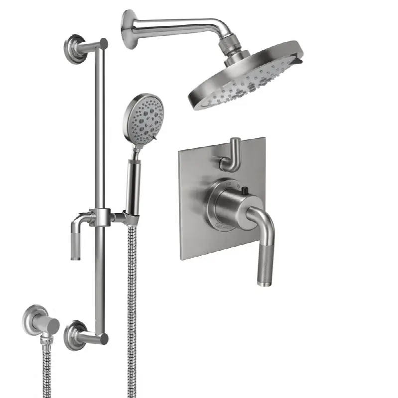 StyleTherm® 1/2" Thermostatic Shower System with Handshower Slide Bar