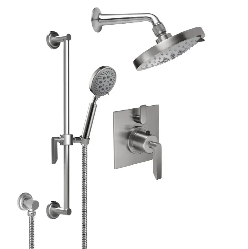 StyleTherm® 1/2" Thermostatic Shower System with Handshower Slide Bar