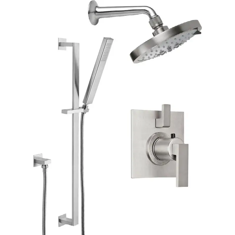 StyleTherm® 1/2" Thermostatic Shower System with Handshower Slide Bar