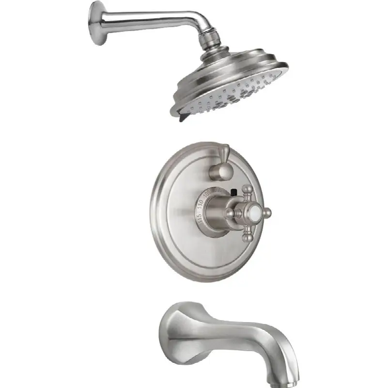 StyleTherm® 1/2" Thermostatic Shower System with Showerhead and Tub Spout