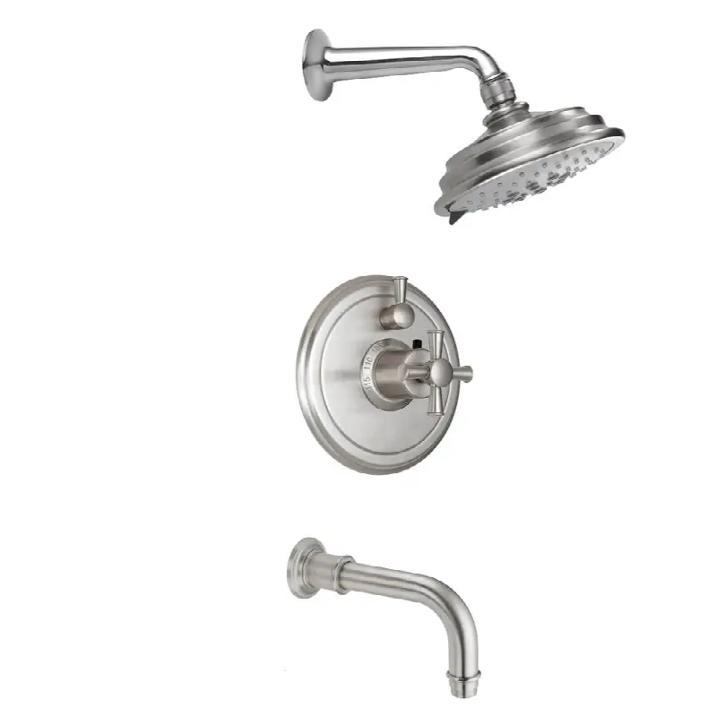 StyleTherm® 1/2" Thermostatic Shower System with Showerhead and Tub Spout