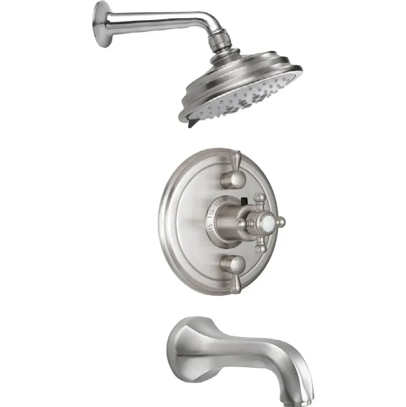 StyleTherm® 1/2" Thermostatic Shower System with Showerhead and Tub Spout