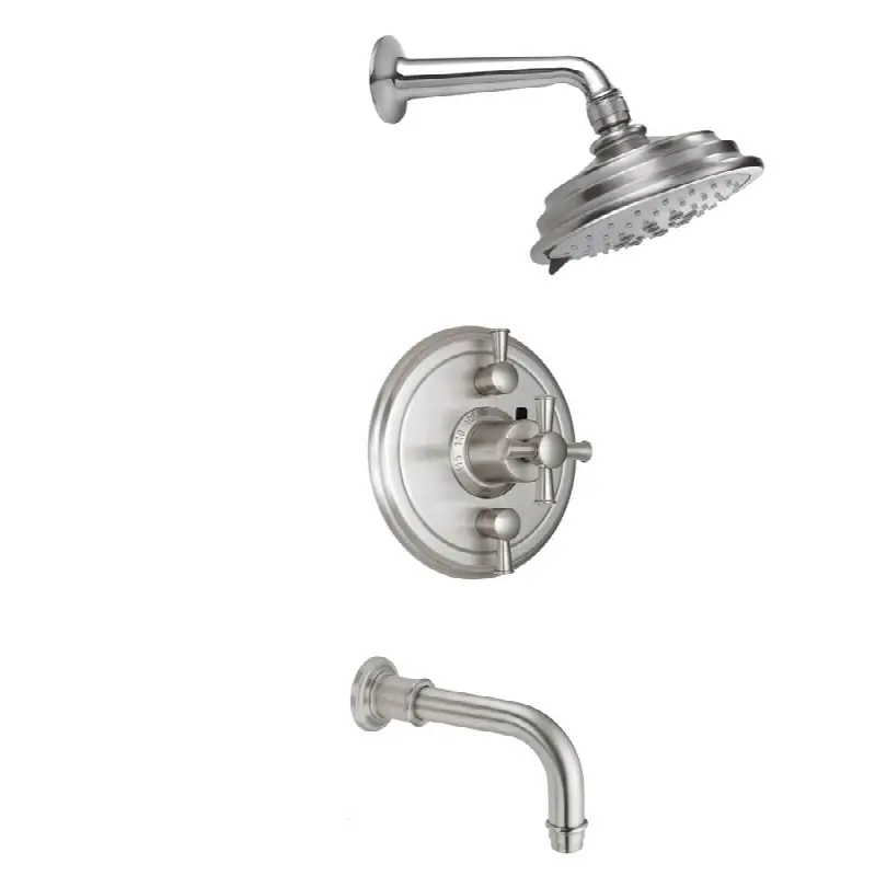 StyleTherm® 1/2" Thermostatic Shower System with Showerhead and Tub Spout