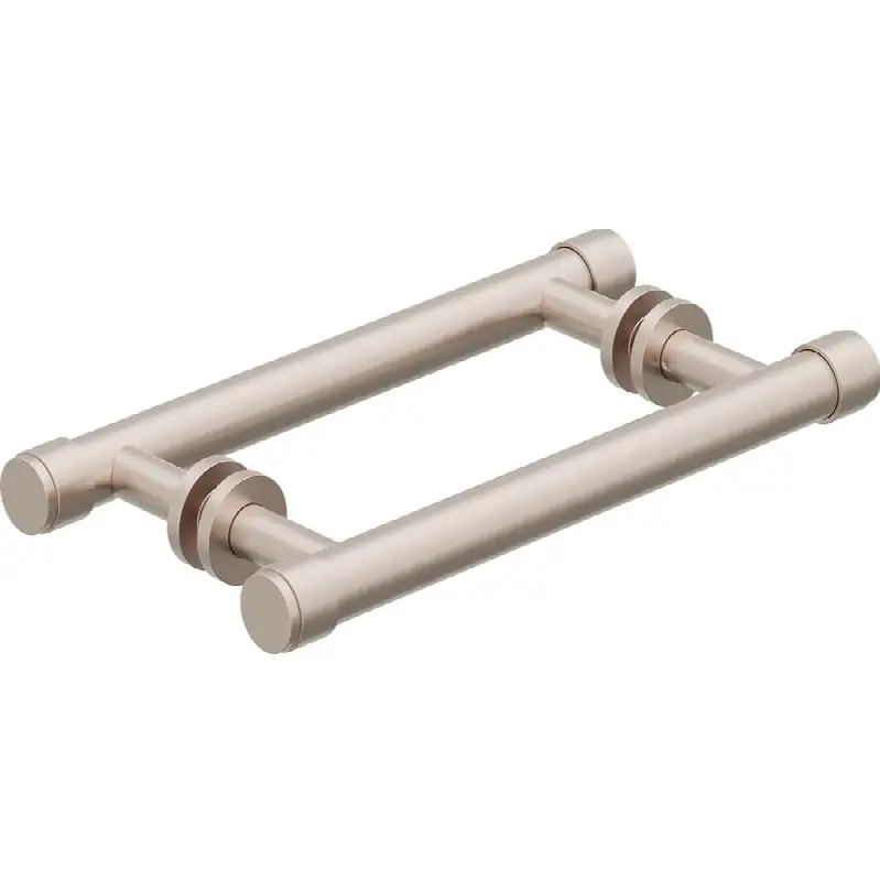 8" Double Shower Towel Bars / Door Handles - Contemporary