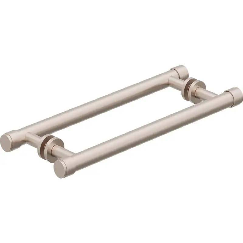 12" Double Shower Towel Bars / Door Handles - Contemporary