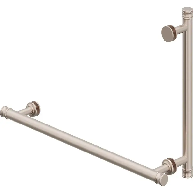 18" Towel Bar and 12" Shower Door Handle - Traditional