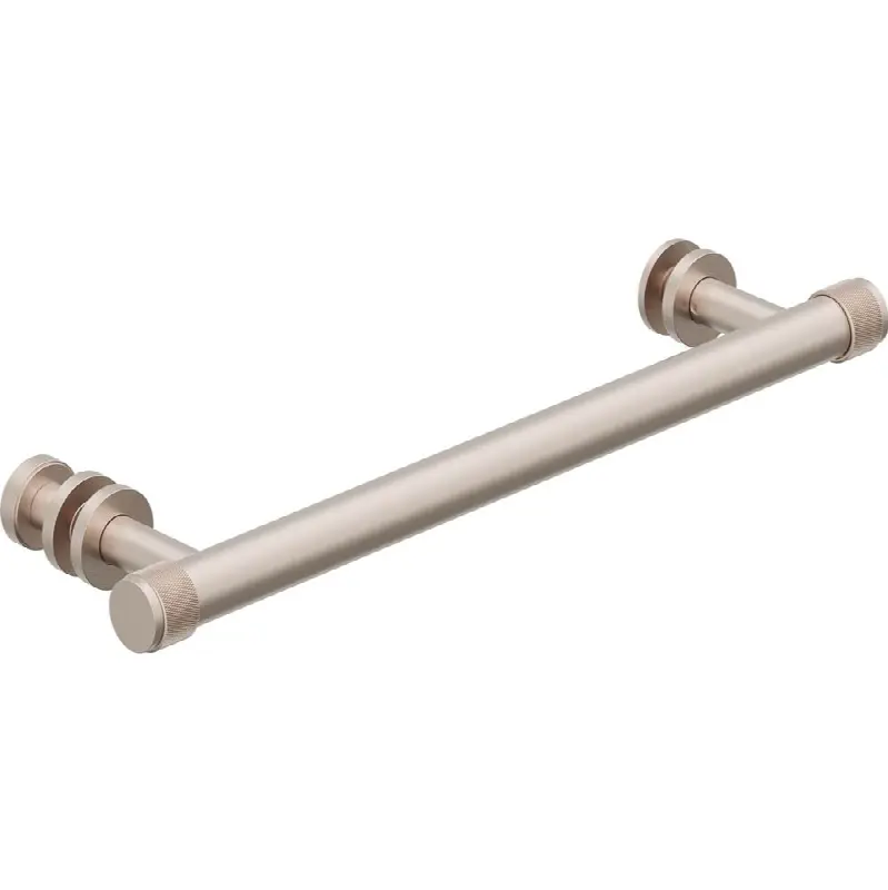 12" Shower Towel Bar and Robe Hook - Knurled