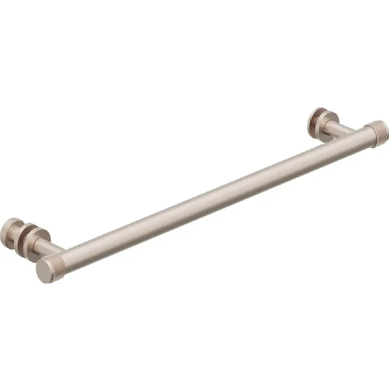 18" Shower Towel Bar and Robe Hook - Knurled