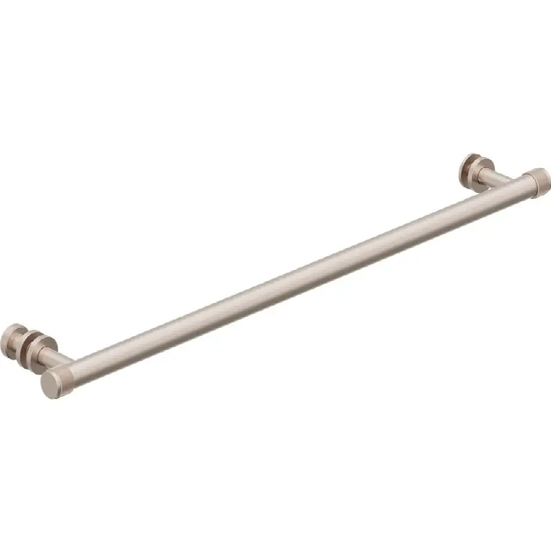 24" Shower Towel Bar and Robe Hook - Knurled