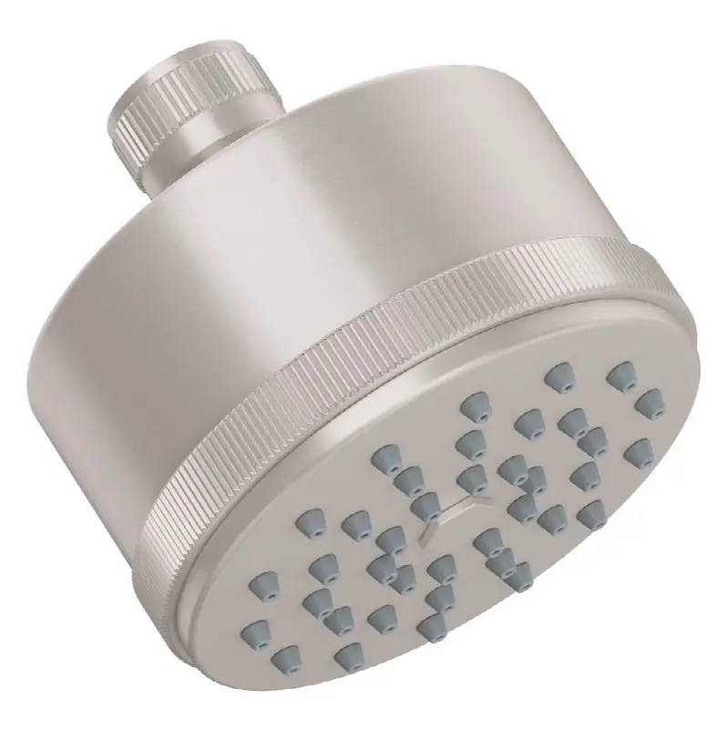 3" Brass Single-Function Showerhead - Coined