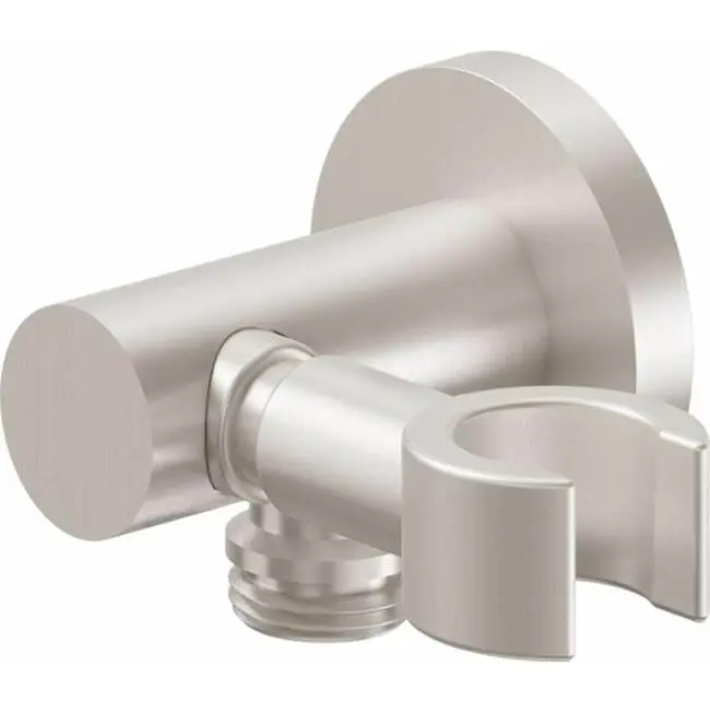 Supply Elbow with Swivel Handshower Holder - Round Base
