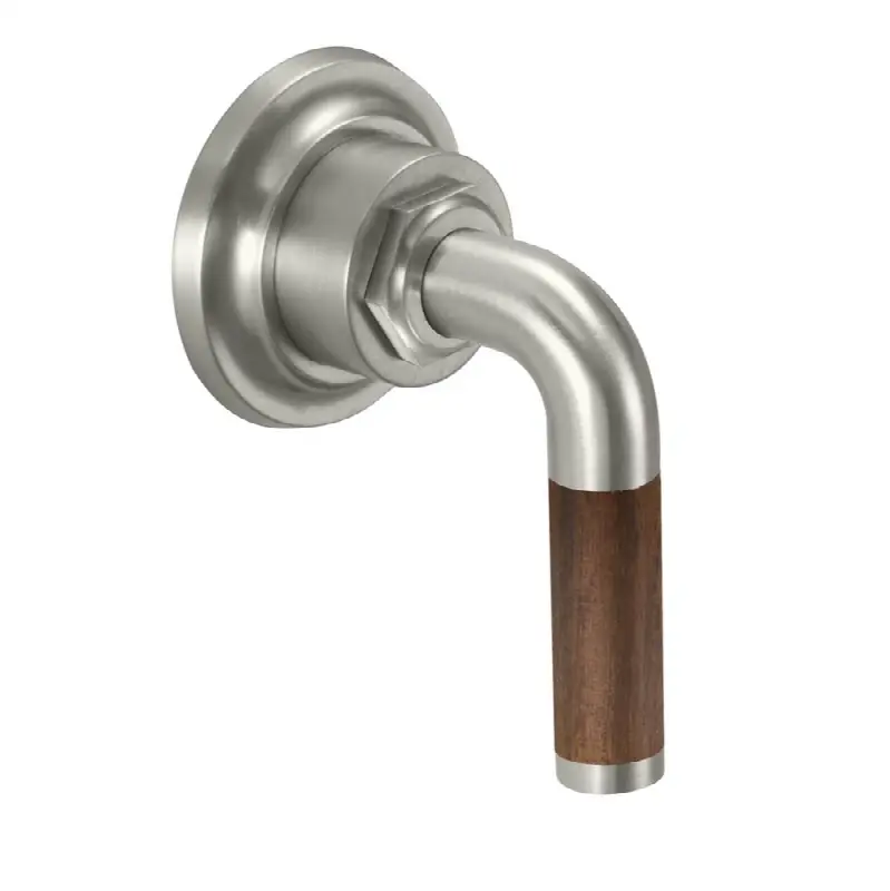 Wall or Deck Handle Trim Only - Teak Handle