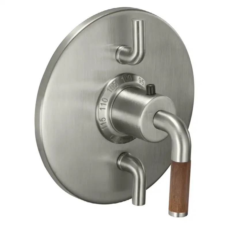 StyleTherm® Trim Only with Dual Volume Control - Teak Handle