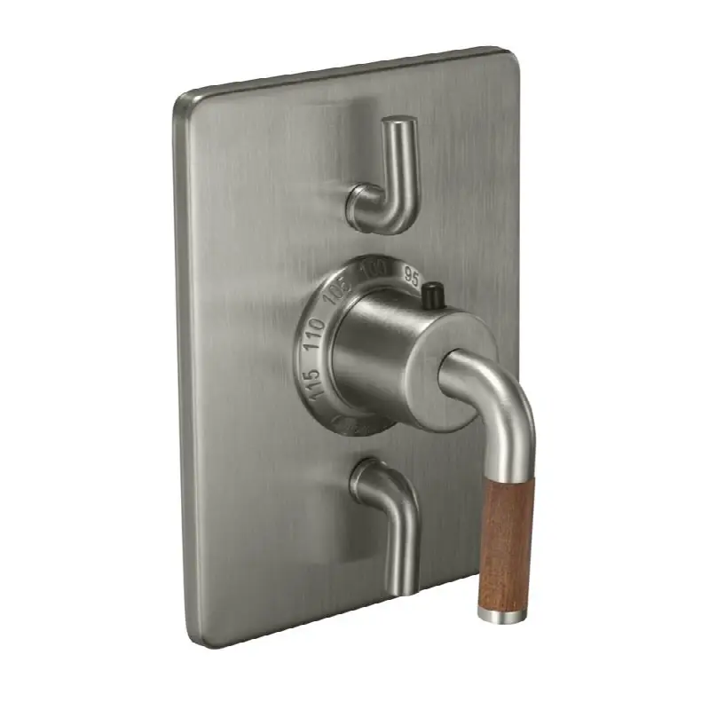 StyleTherm® Trim Only with Dual Volume Control - Teak Handle