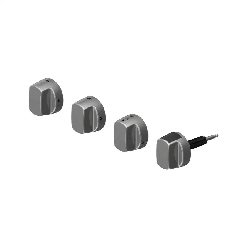 30" Dual Fuel Stainless Steel Knobs (Full Price)