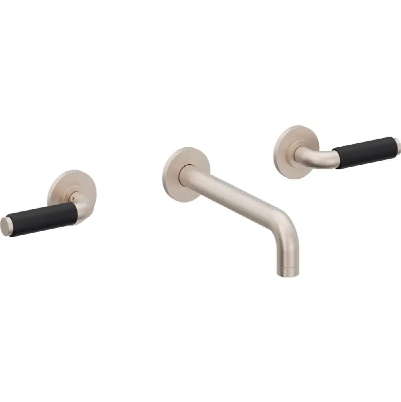 Two Handle Lavatory Wall Faucet Trim Only