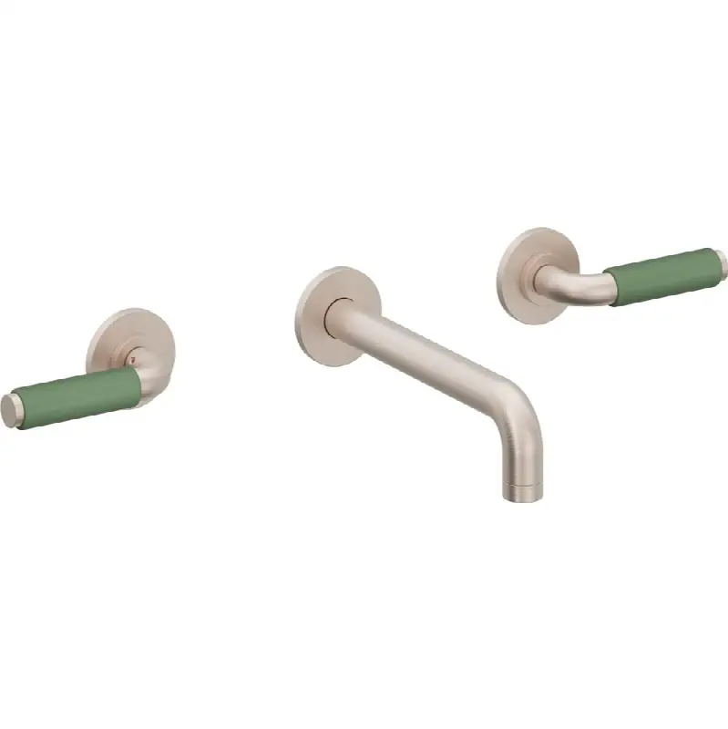 Two Handle Lavatory Wall Faucet Trim Only