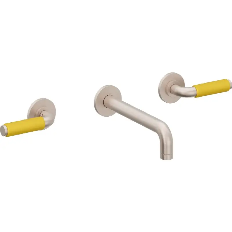 Two Handle Lavatory Wall Faucet Trim Only