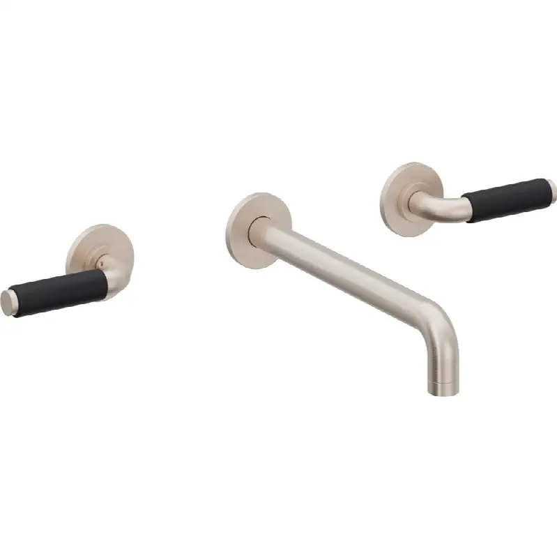 Two Handle Lavatory Wall Faucet Trim Only