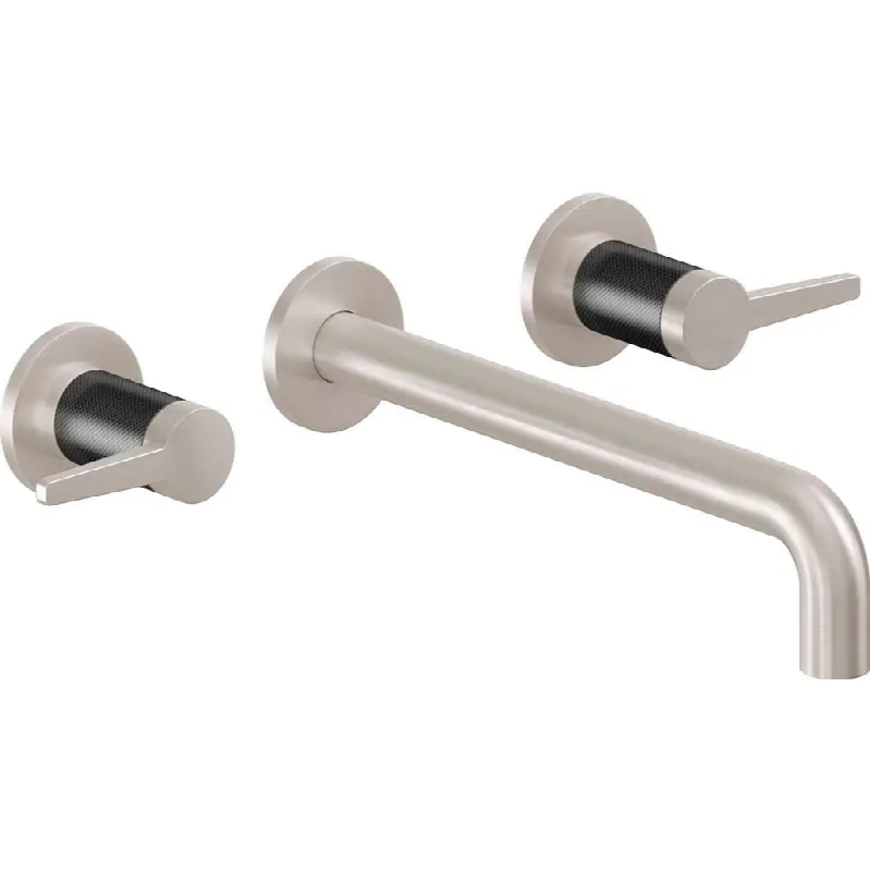 Two Handle Lavatory Wall Faucet Trim Only