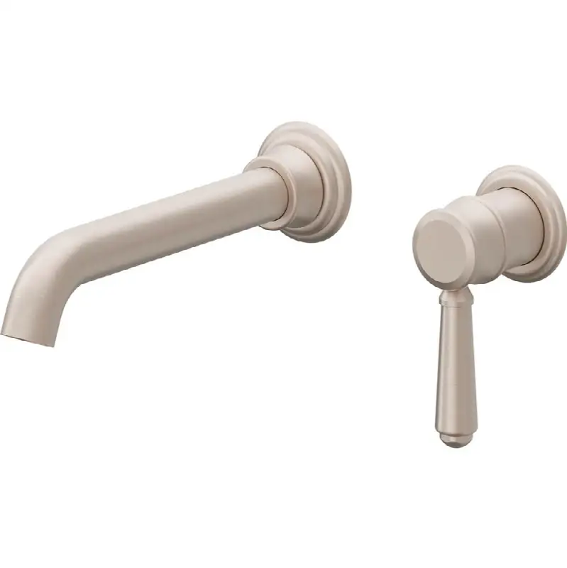 Single Handle Lavatory Wall Faucet Trim Only