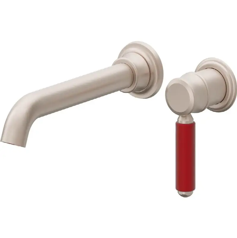 Single Handle Lavatory Wall Faucet Trim Only