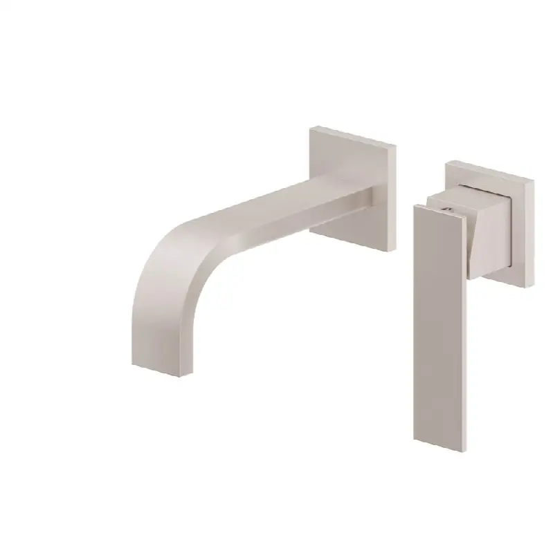 Single Handle Lavatory Wall Faucet Trim Only