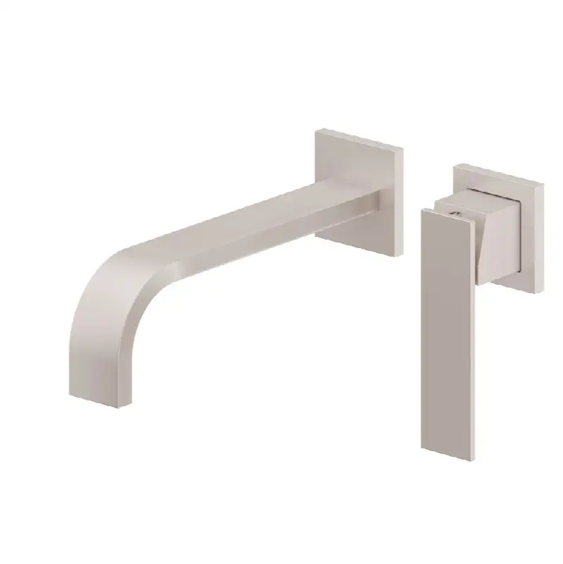Single Handle Lavatory Wall Faucet Trim Only