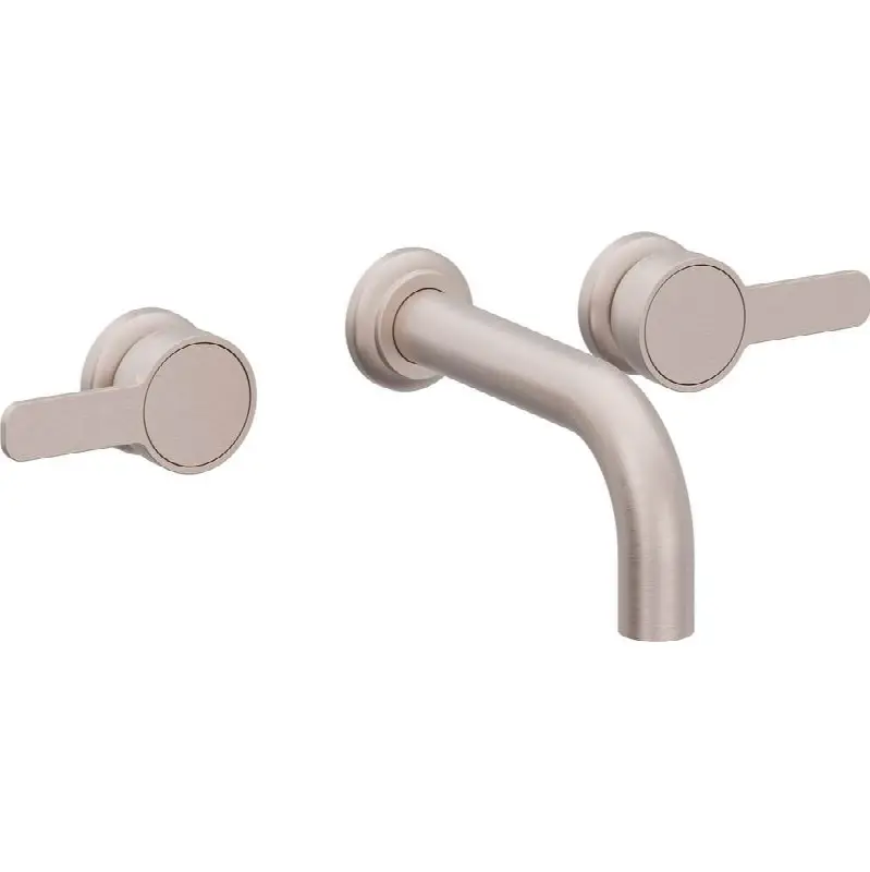 Two Handle Lavatory Wall Faucet Trim Only