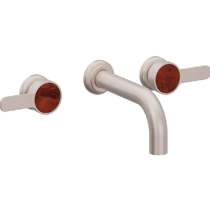 Two Handle Lavatory Wall Faucet Trim Only
