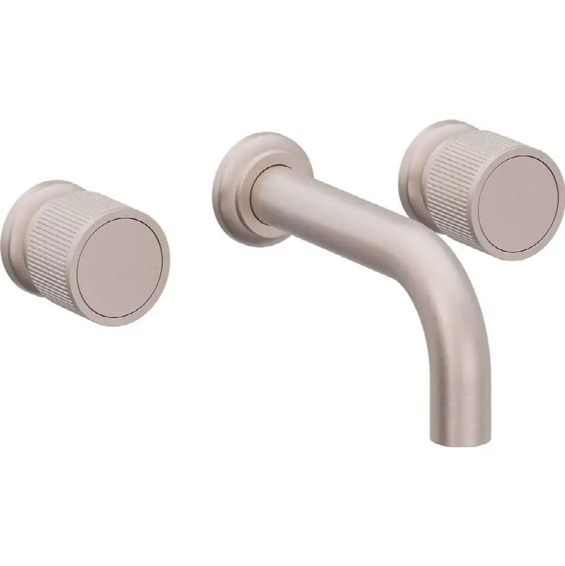 Two Handle Lavatory Wall Faucet Trim Only