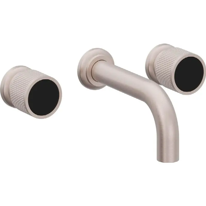 Two Handle Lavatory Wall Faucet Trim Only