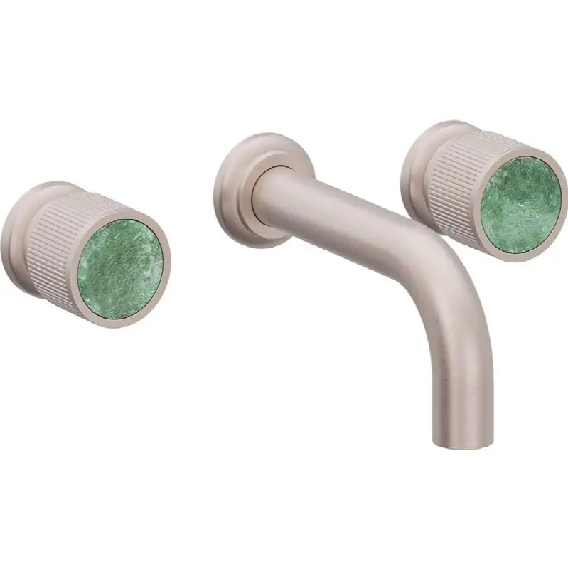 Two Handle Lavatory Wall Faucet Trim Only