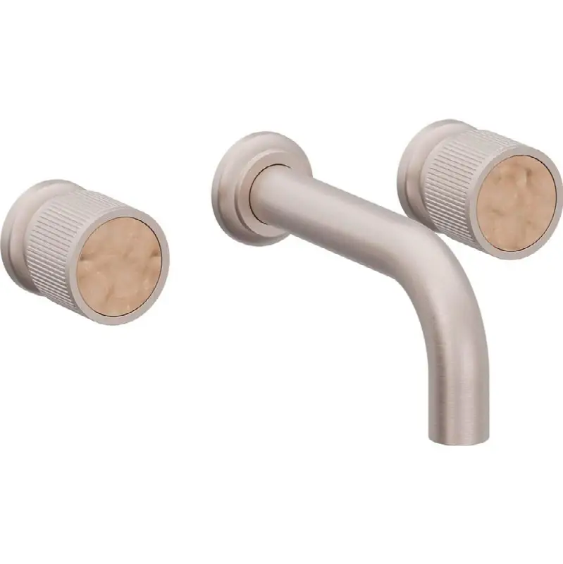 Two Handle Lavatory Wall Faucet Trim Only