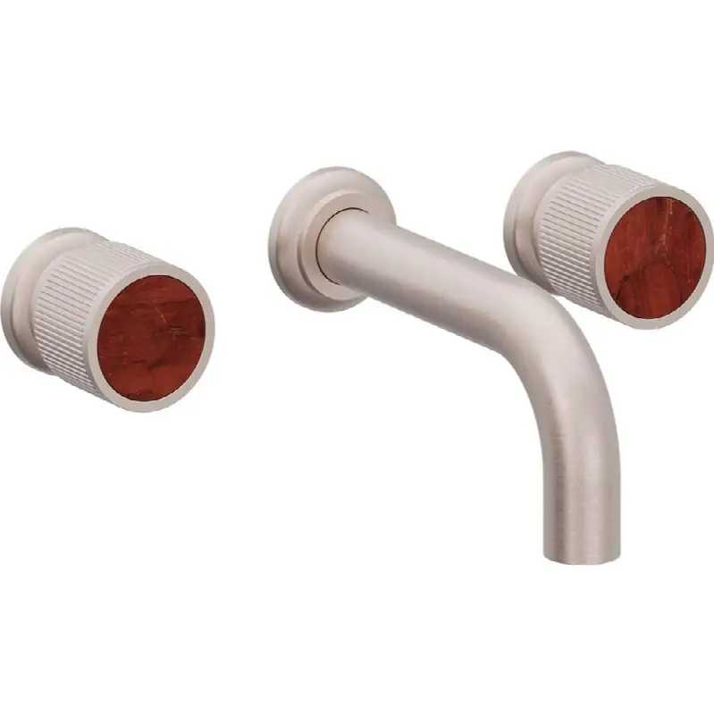 Two Handle Lavatory Wall Faucet Trim Only