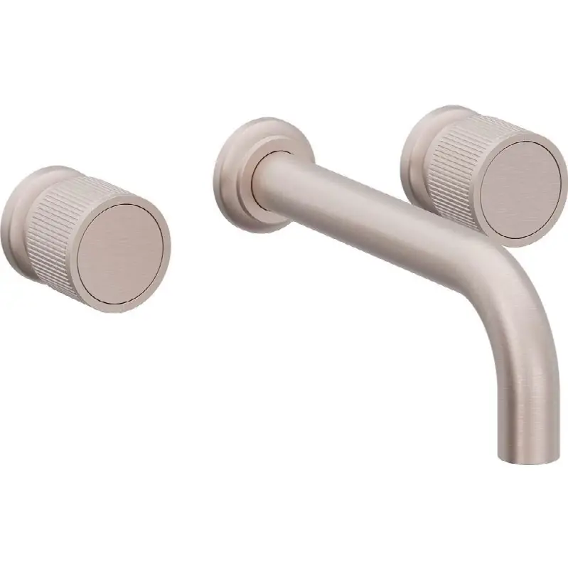 Two Handle Lavatory Wall Faucet Trim Only