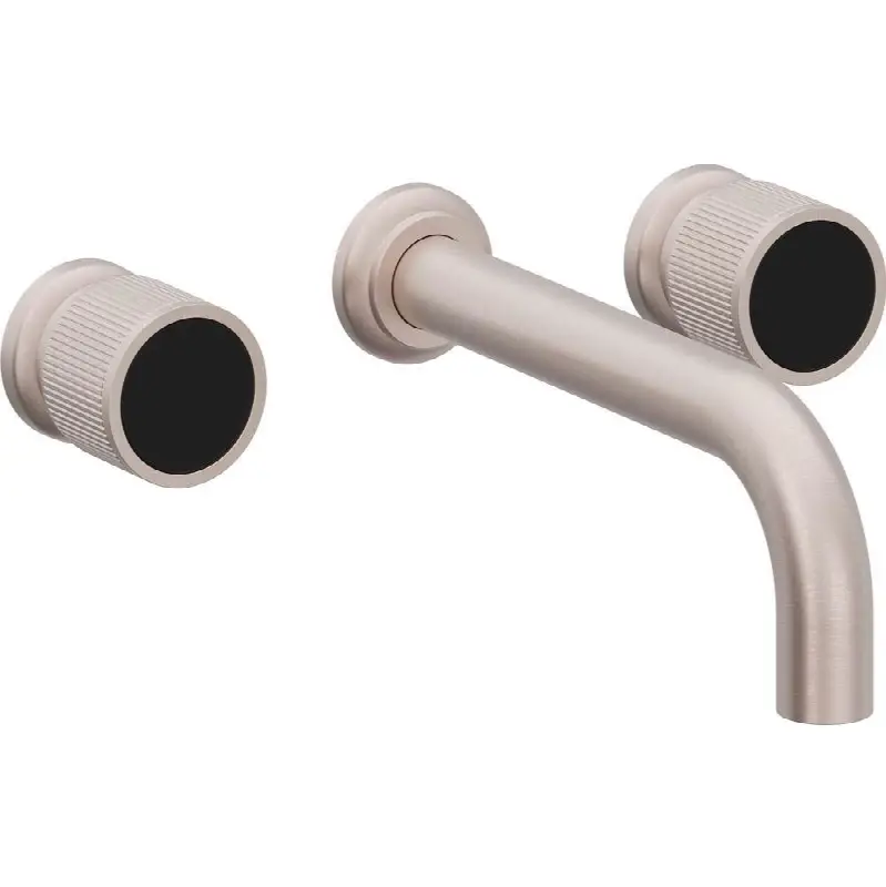 Two Handle Lavatory Wall Faucet Trim Only
