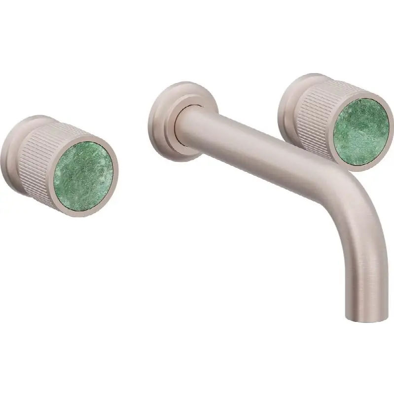 Two Handle Lavatory Wall Faucet Trim Only