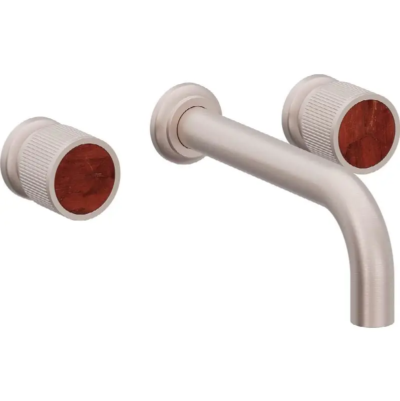 Two Handle Lavatory Wall Faucet Trim Only
