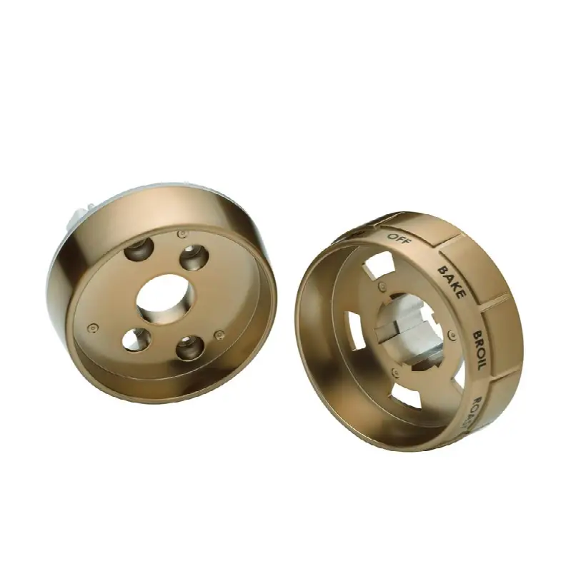 48" Induction Range Brushed Brass Bezel Kit