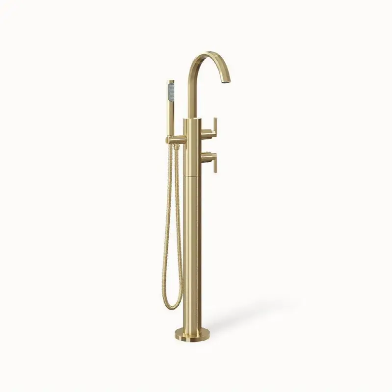 Heir Floor-mount Thermo Tub Filler